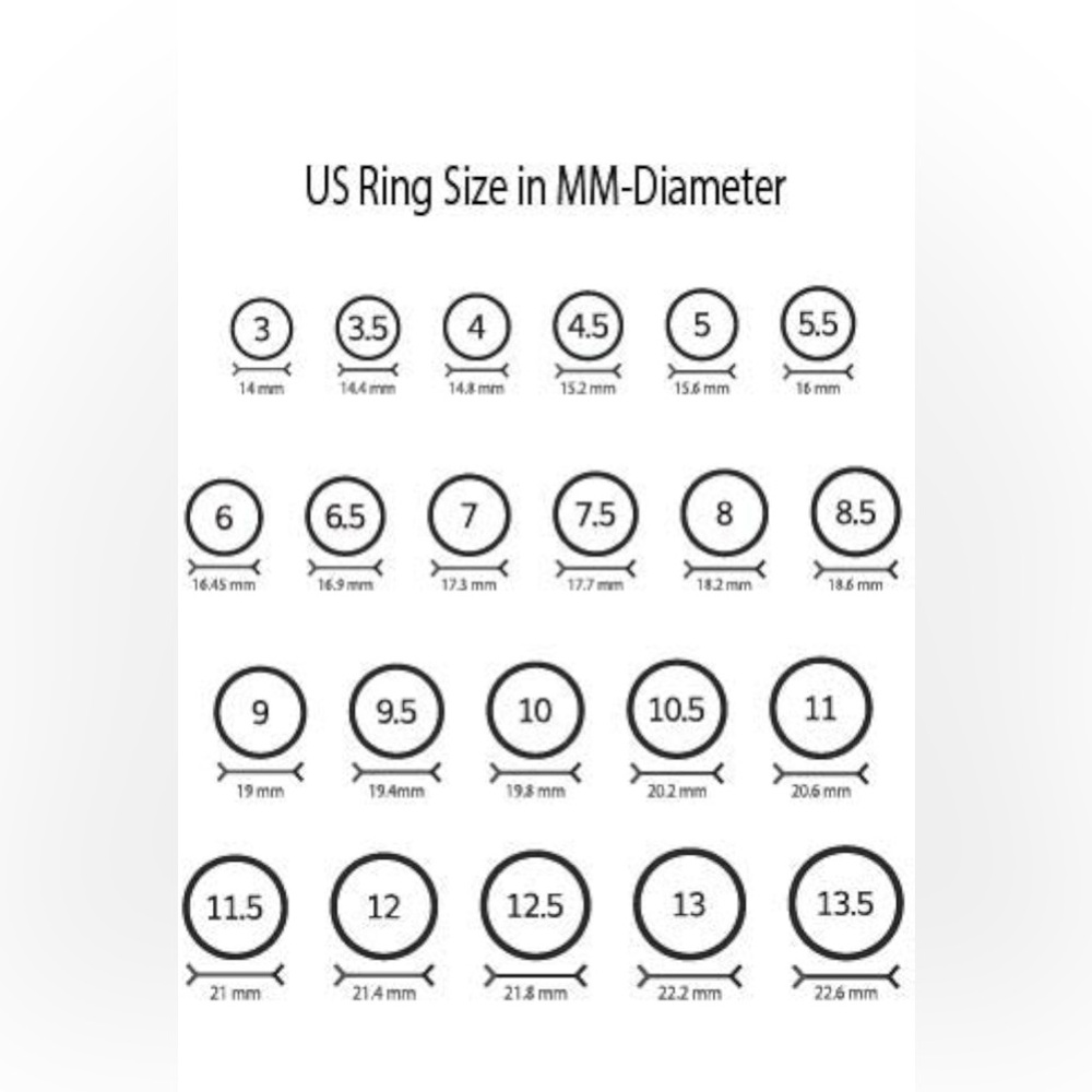 Stackable Eternity Wedding Band Rings - Picture 7 of 7